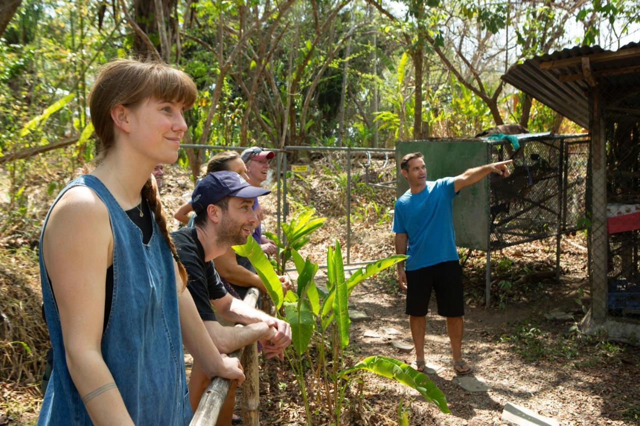 Jungle Lodge At Wild Sun Rescue Center Cabuya  Buitenkant foto