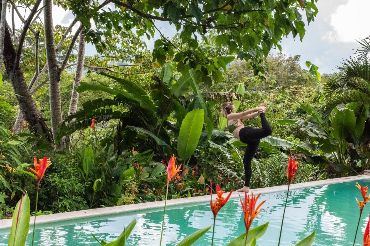 Jungle Lodge At Wild Sun Rescue Center Cabuya  Buitenkant foto